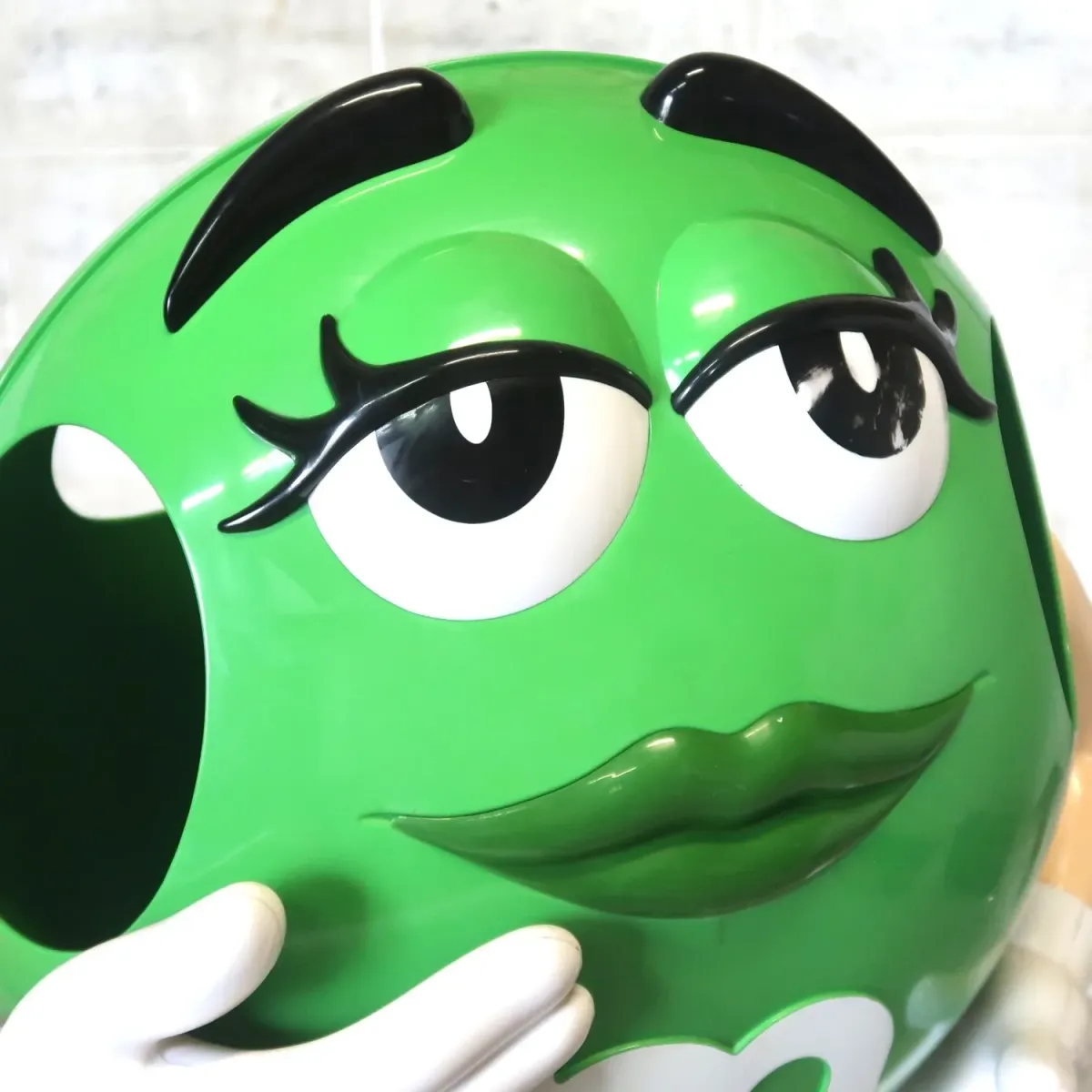 M&M's グリーン 大型 ストアディスプレイ