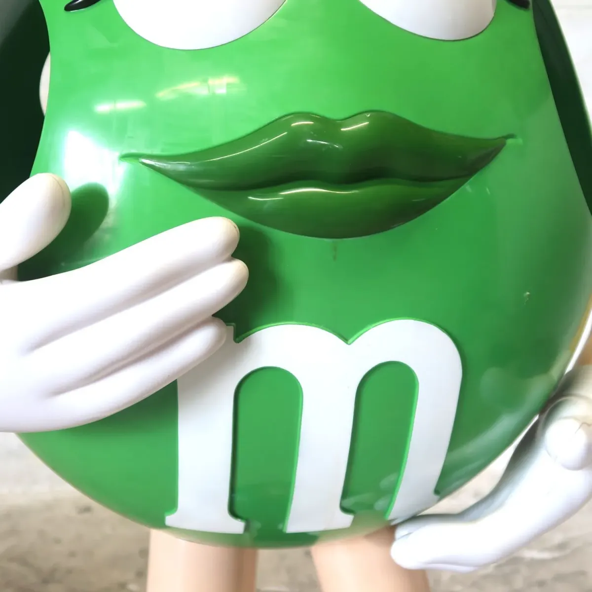 M&M's グリーン 大型 ストアディスプレイ