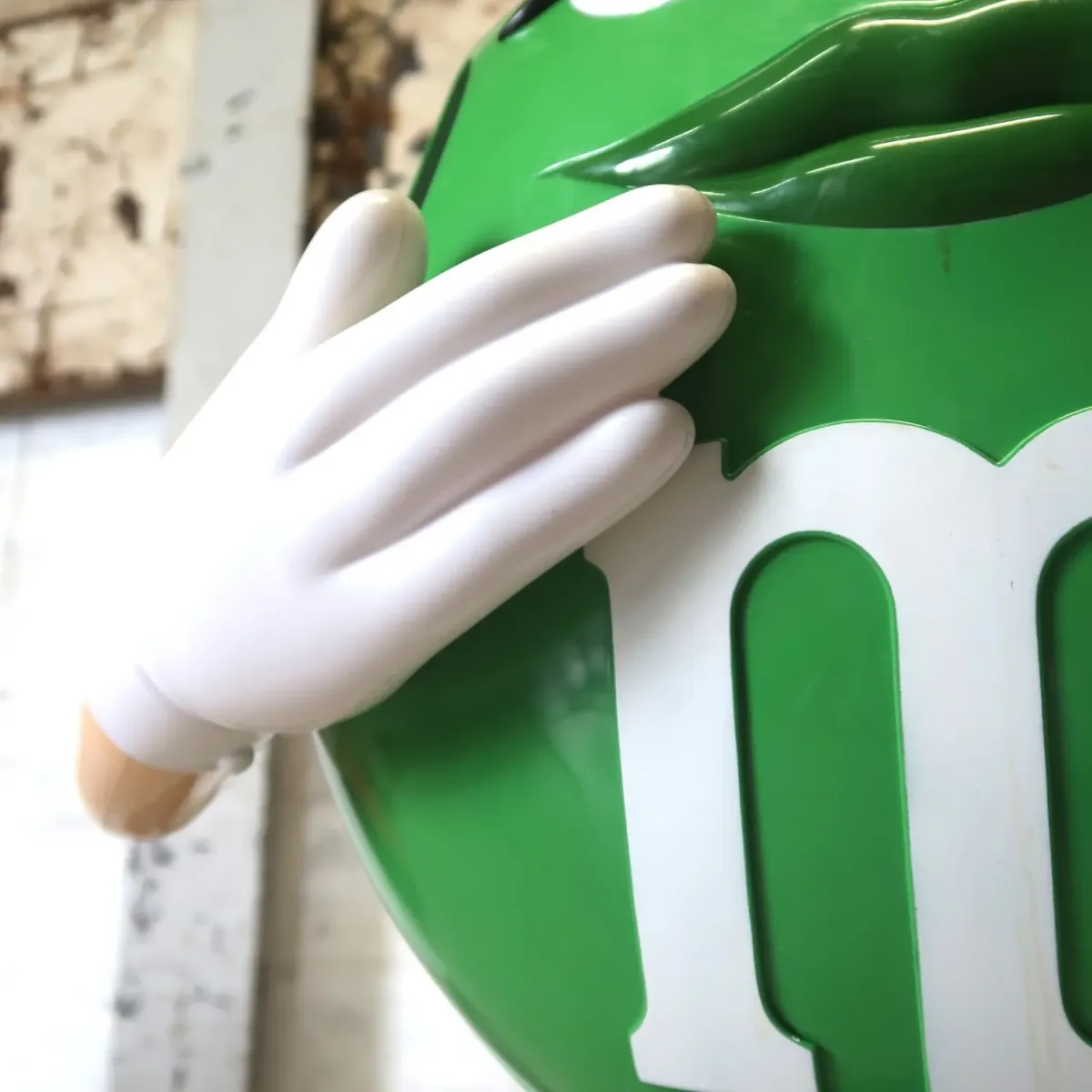 M&M's グリーン 大型 ストアディスプレイ