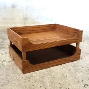 ビンテージ ウッド トレイ