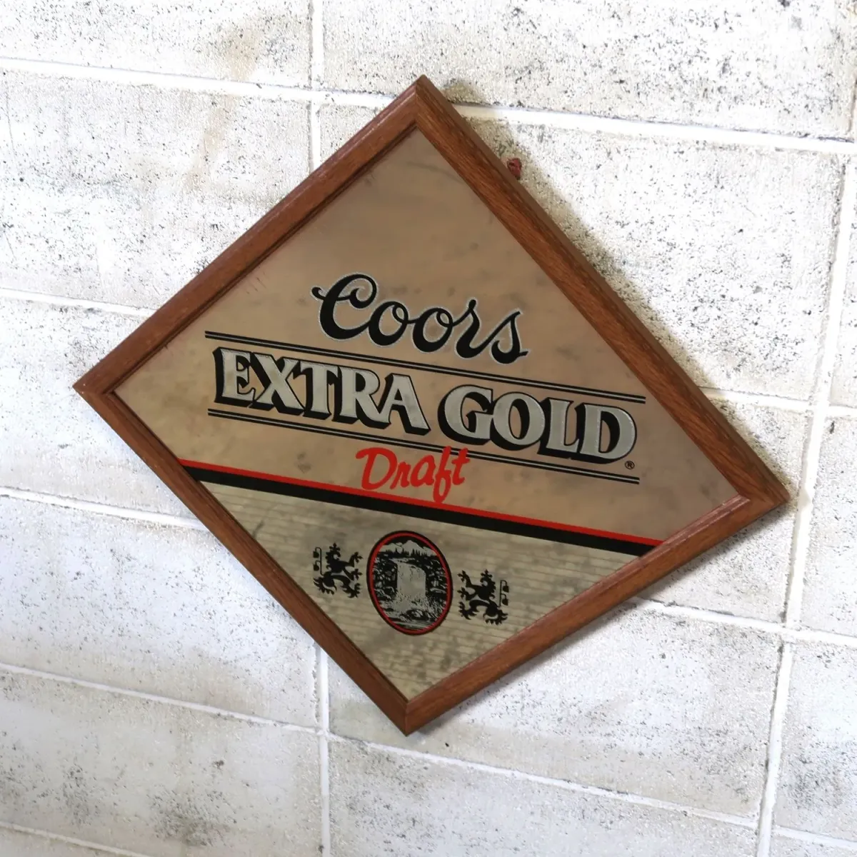 Coors EXTRA GOLD ビンテージ パブミラー