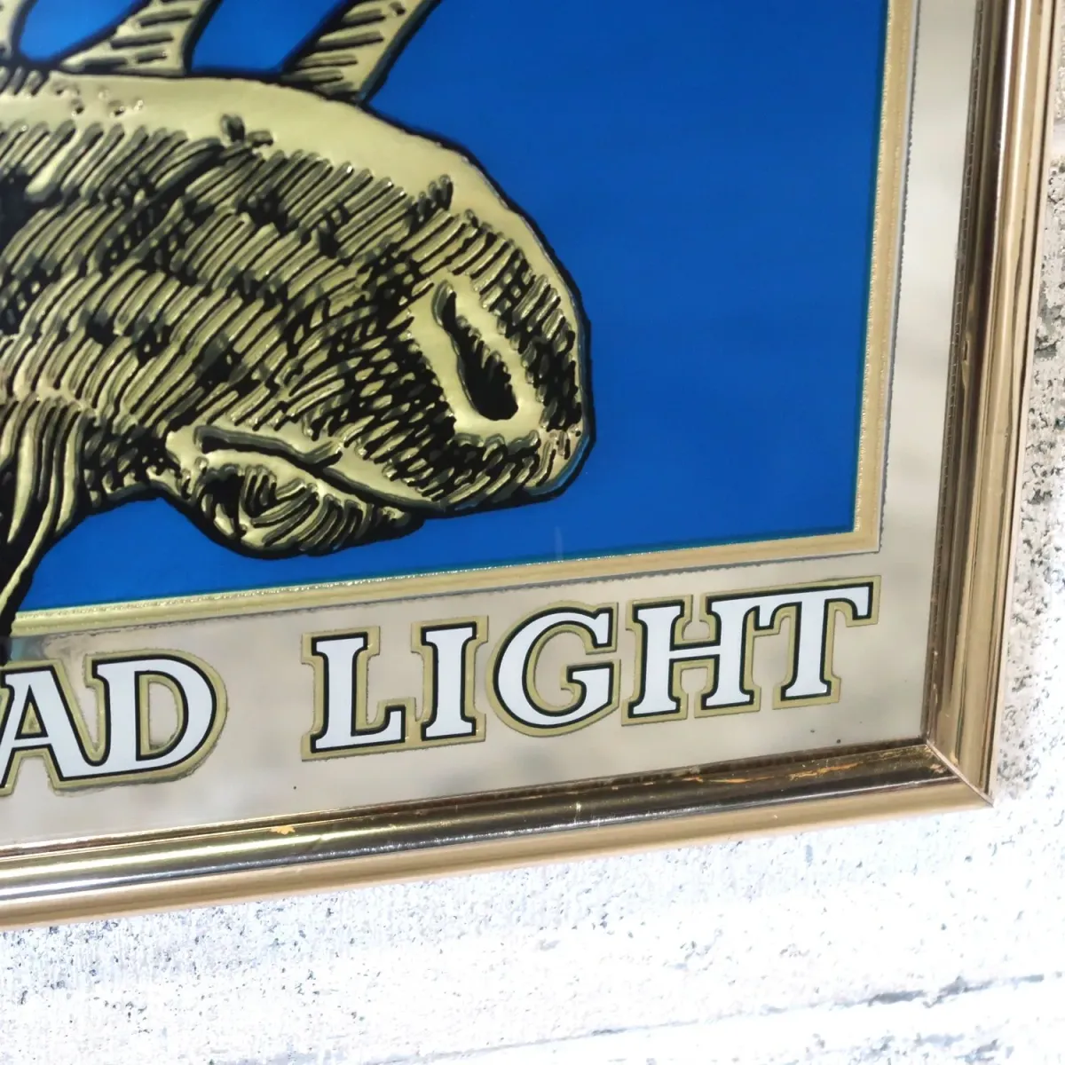 MOOSEHEAD LIGHT ビンテージ パブミラー