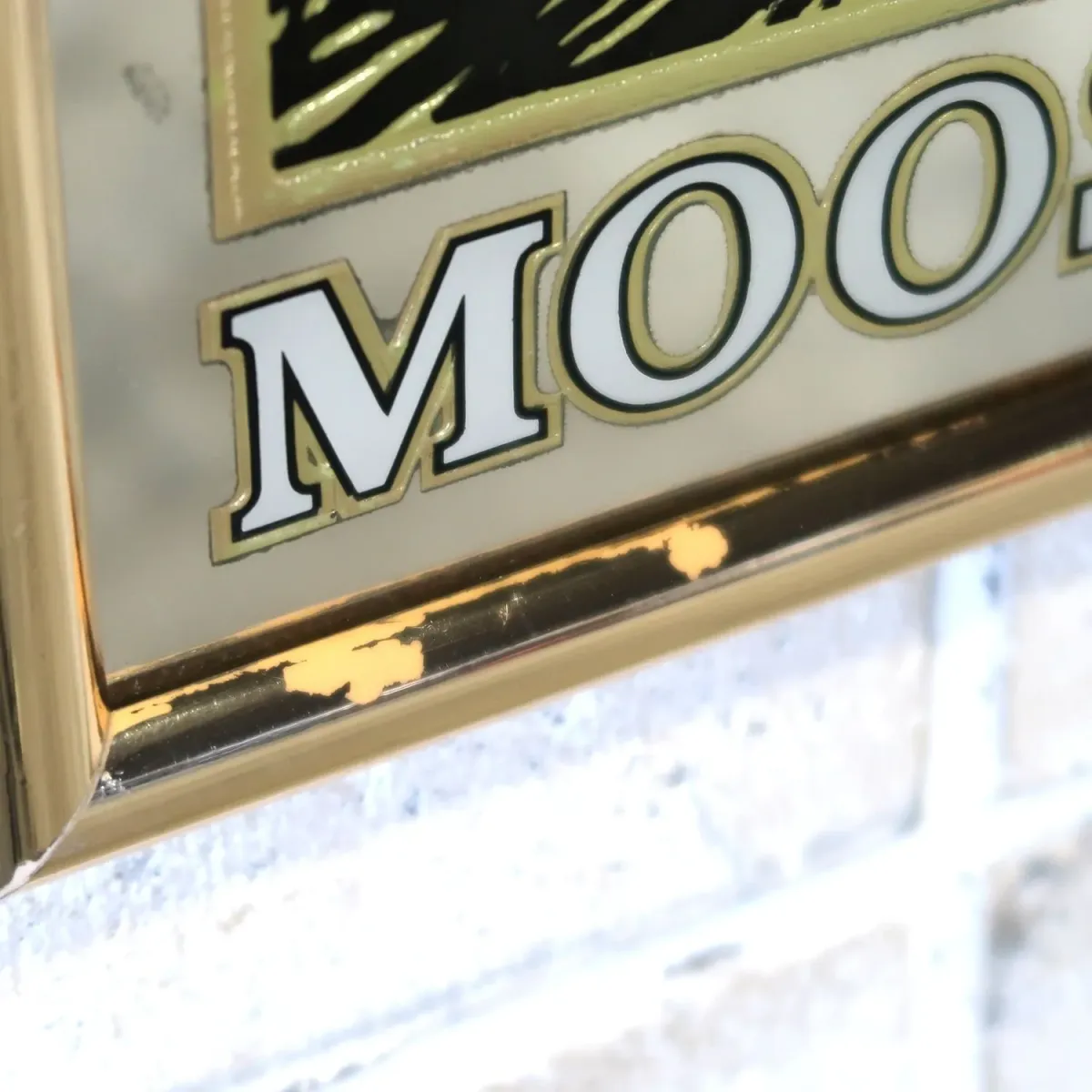 MOOSEHEAD LIGHT ビンテージ パブミラー
