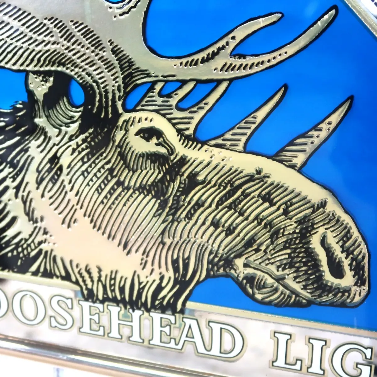 MOOSEHEAD LIGHT ビンテージ パブミラー