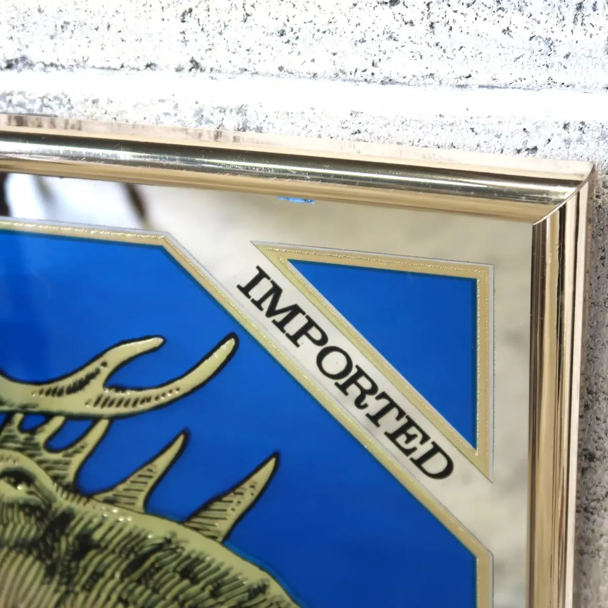 MOOSEHEAD LIGHT ビンテージ パブミラー