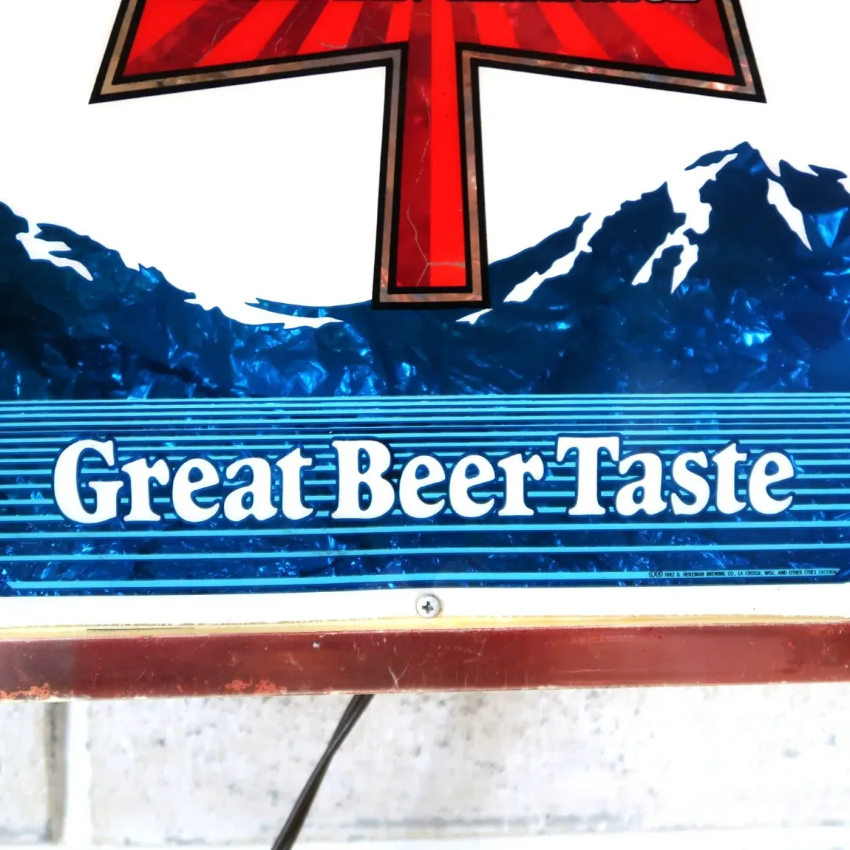 Black Label BEER ビンテージ ライトサイン