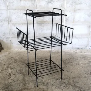 50‘s ビンテージ ワイヤーメタル テレフォンラック