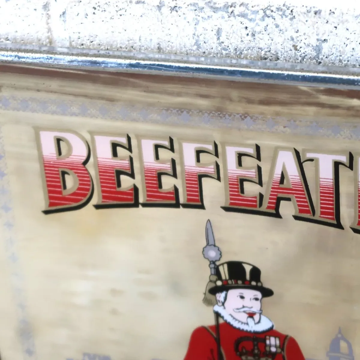 BEEFEATER ビンテージ パブミラー