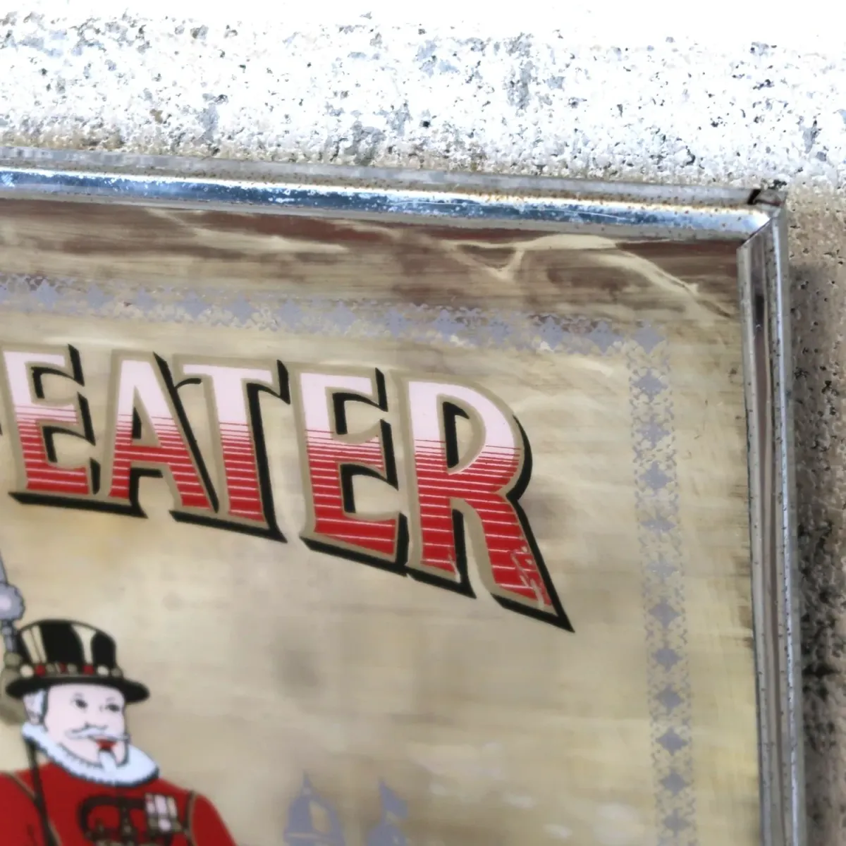 BEEFEATER ビンテージ パブミラー