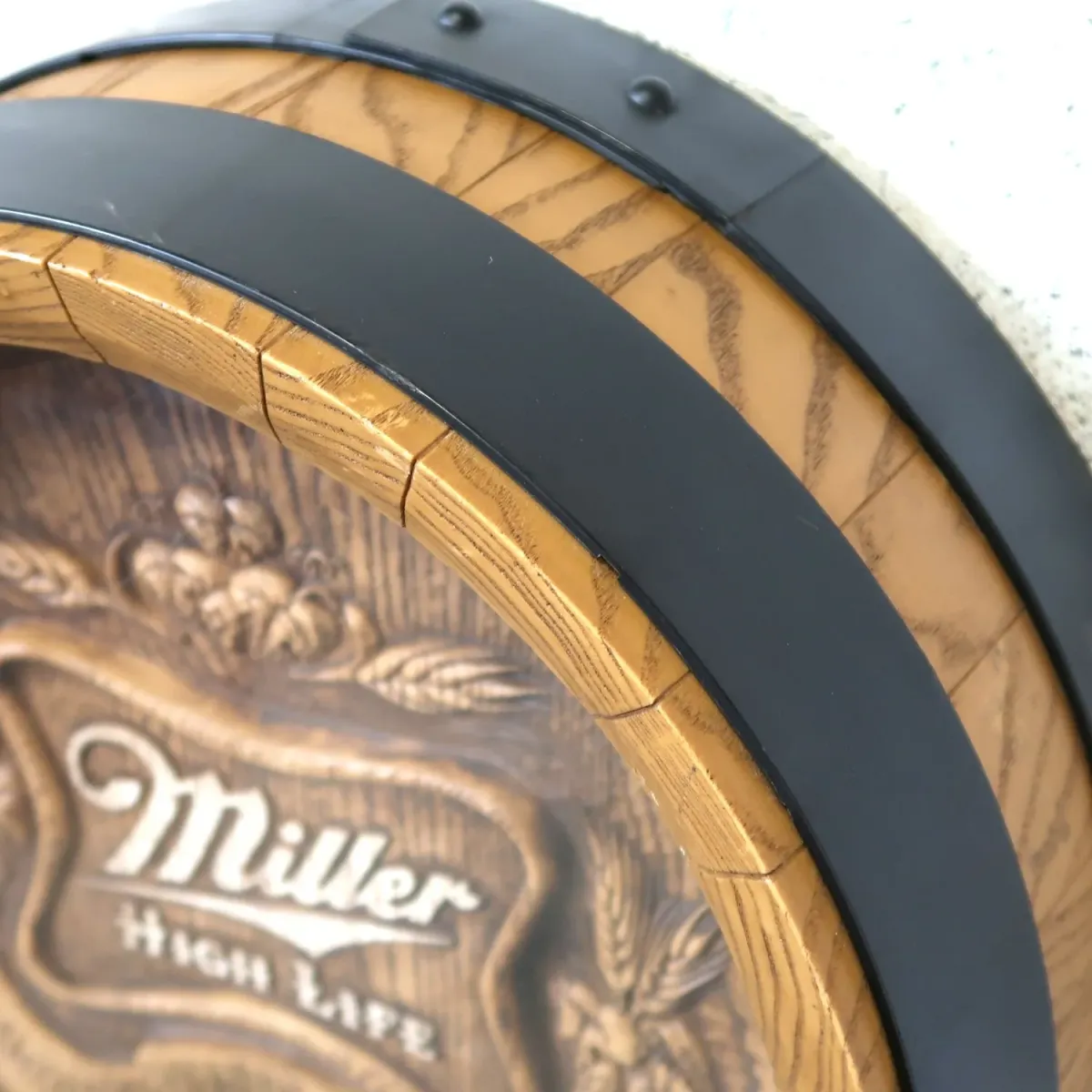 Miller HIGH LIFE ビンテージ 立体バレル ライトサイン