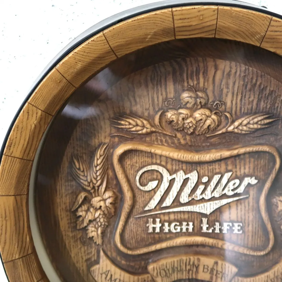 Miller HIGH LIFE ビンテージ 立体バレル ライトサイン