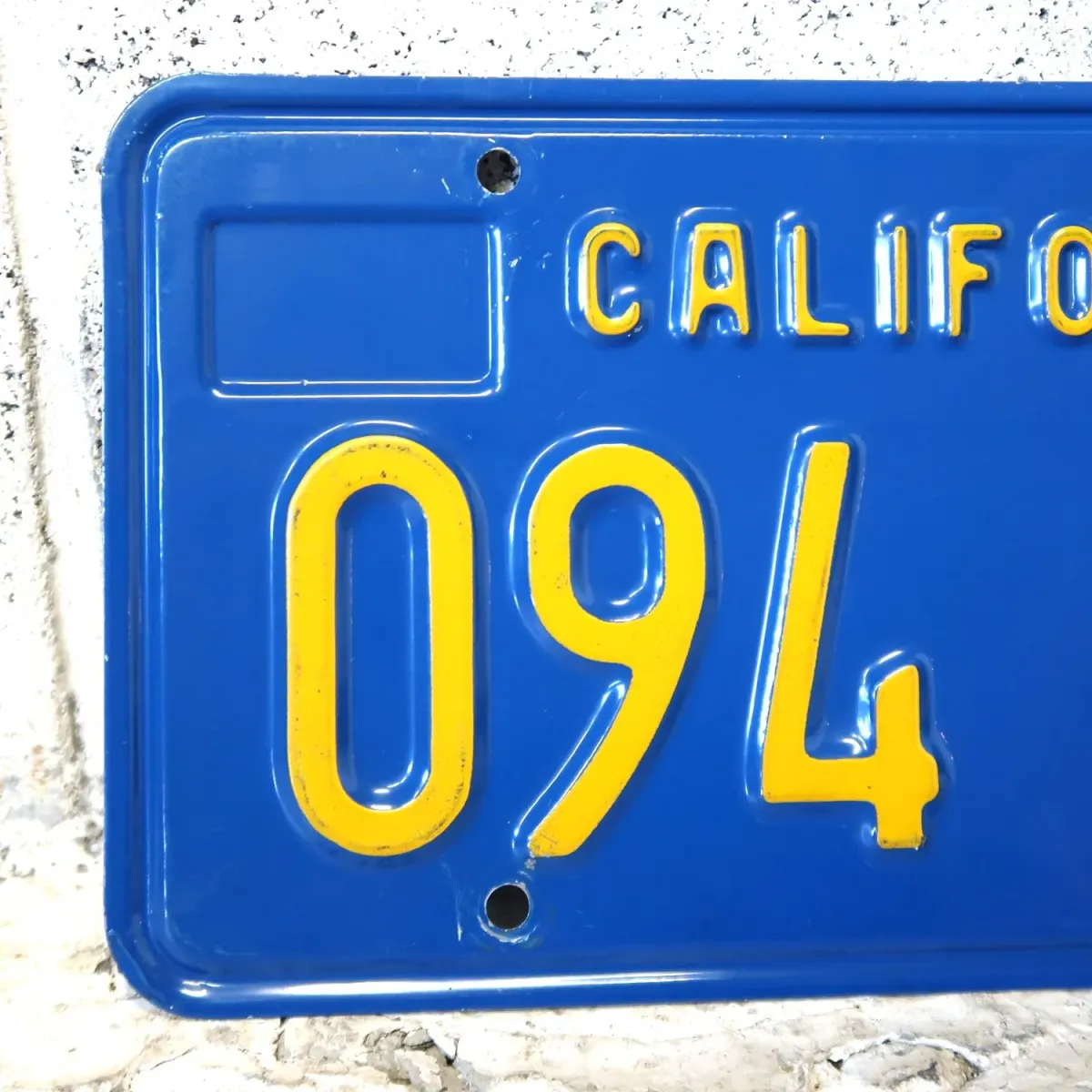 CALIFORNIA ビンテージ ナンバープレート