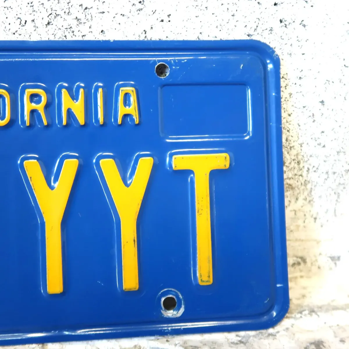 CALIFORNIA ビンテージ ナンバープレート