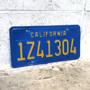 CALIFORNIA ビンテージ ナンバープレート