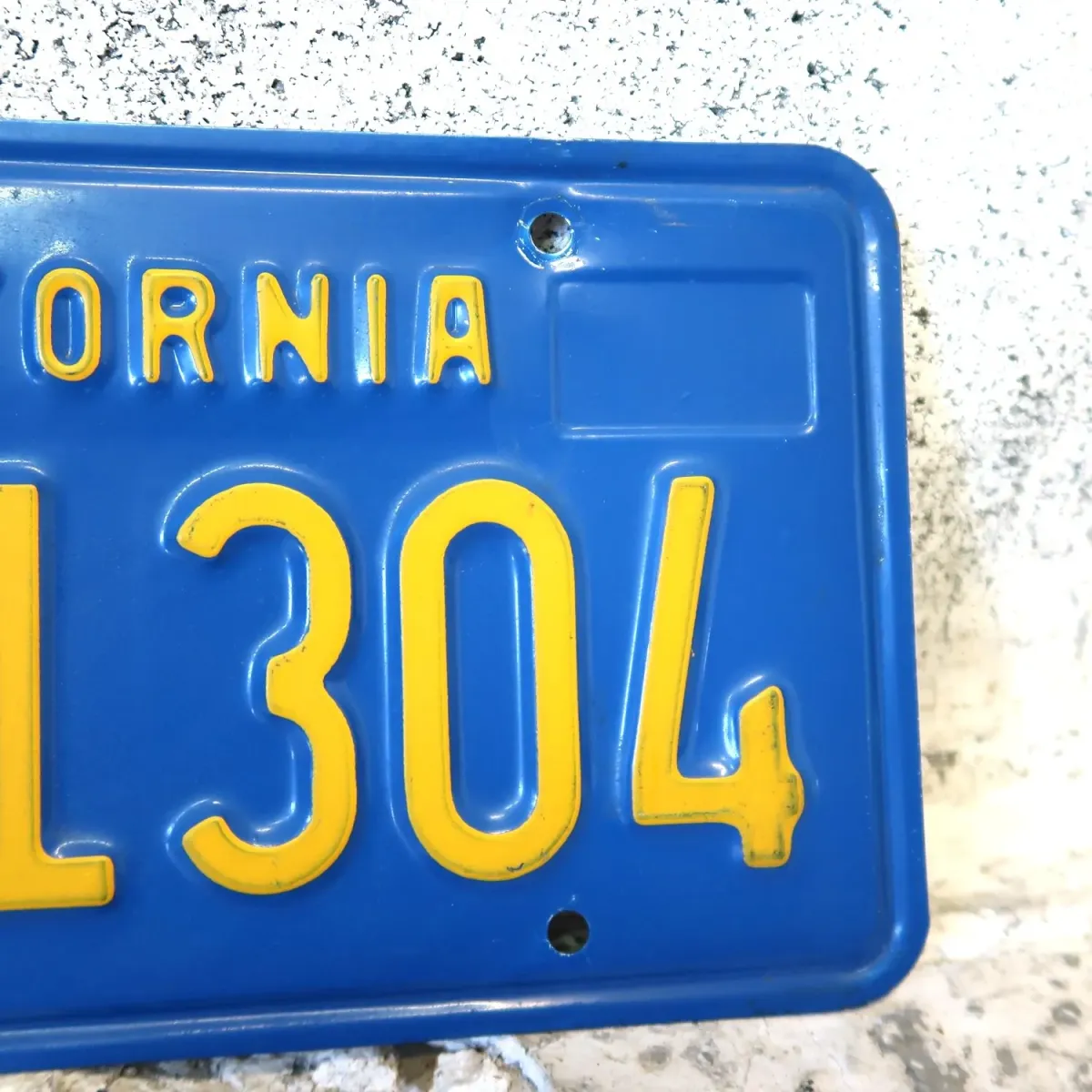 CALIFORNIA ビンテージ ナンバープレート