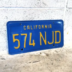 CALIFORNIA ビンテージ ナンバープレート