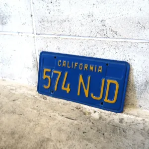 CALIFORNIA ビンテージ ナンバープレート