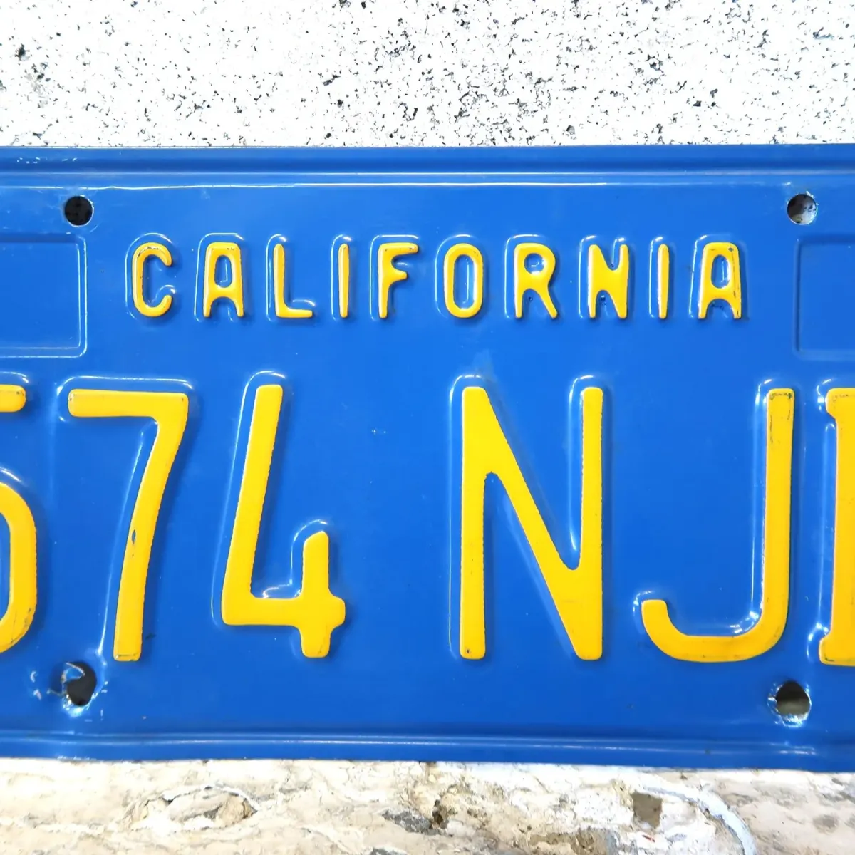 CALIFORNIA ビンテージ ナンバープレート