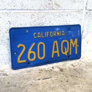 CALIFORNIA ビンテージ ナンバープレート