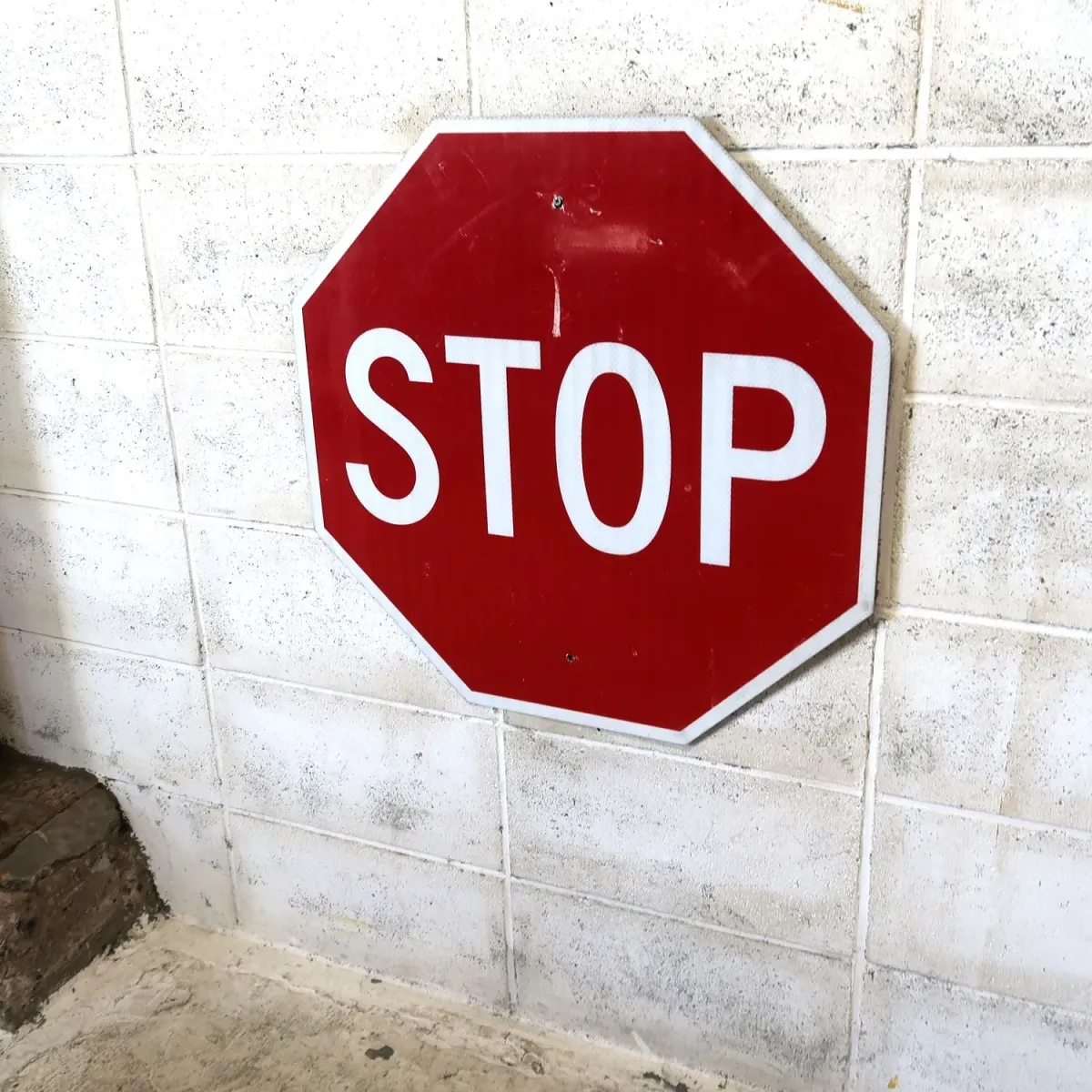STOP ビンテージ ロードサイン