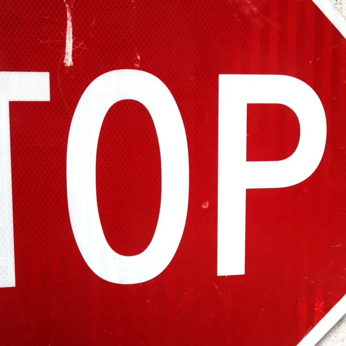 STOP ビンテージ ロードサイン