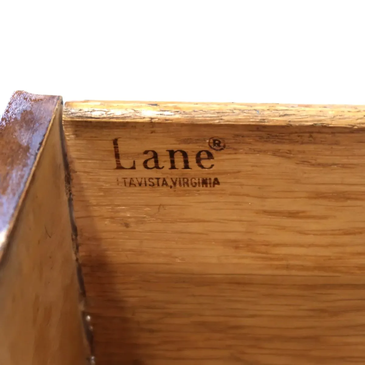 LANE アンティーク サイドテーブル