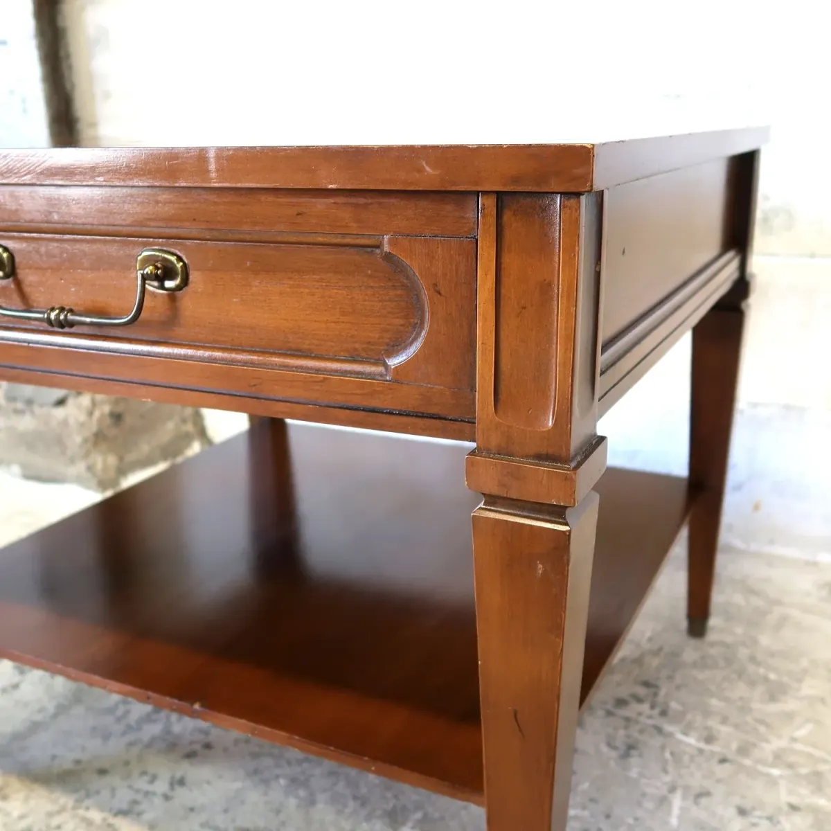 BASSETT FURNITURE アンティーク サイドテーブル