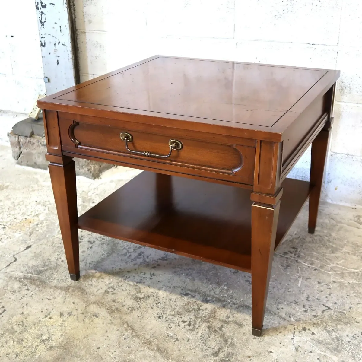 BASSETT FURNITURE アンティーク サイドテーブル