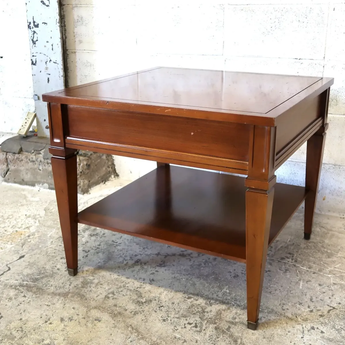 BASSETT FURNITURE アンティーク サイドテーブル