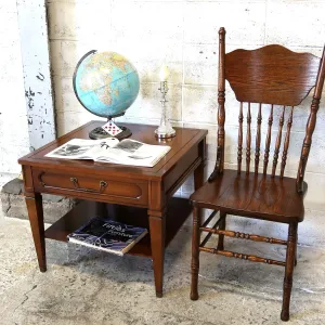 BASSETT FURNITURE アンティーク サイドテーブル