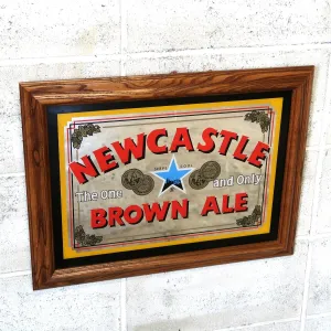 NEWCASTLE ビンテージ パブミラー