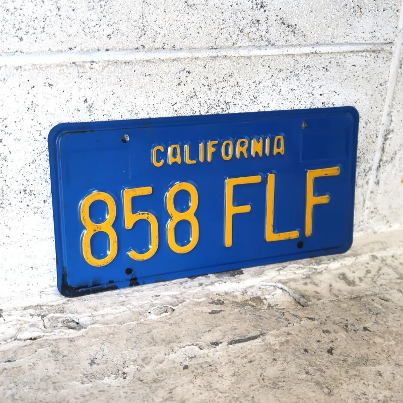 CALIFORNIA ビンテージ ナンバープレート