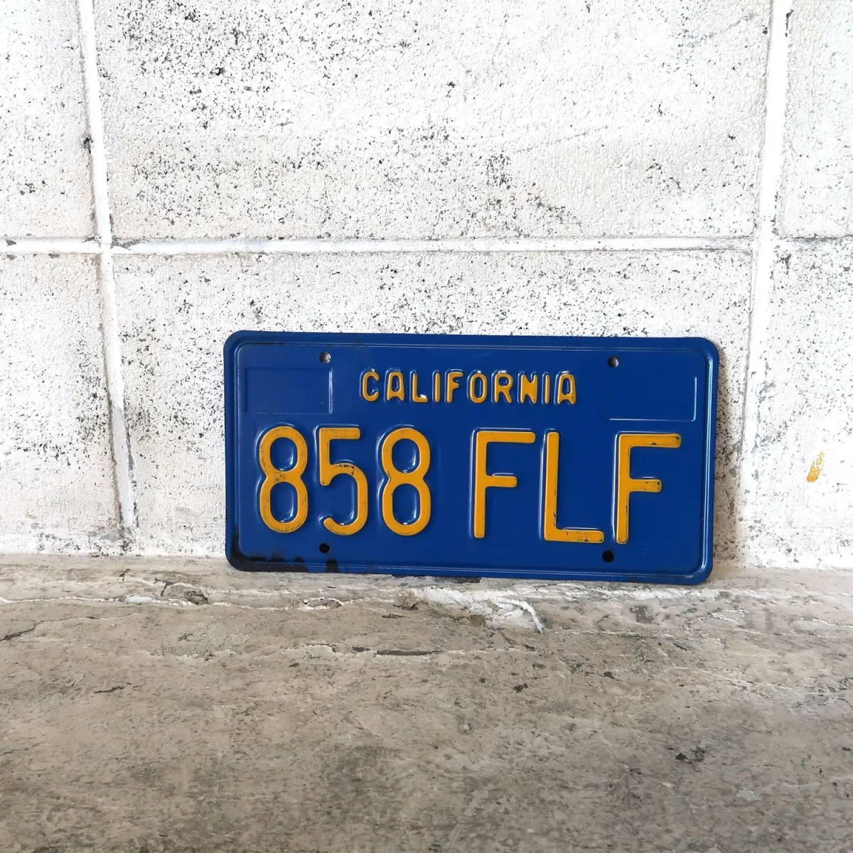 CALIFORNIA ビンテージ ナンバープレート