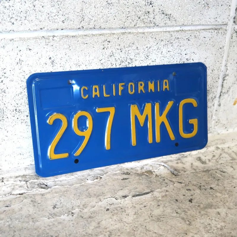 CALIFORNIA ビンテージ ナンバープレート