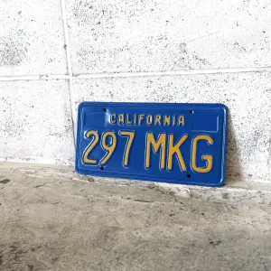 CALIFORNIA ビンテージ ナンバープレート