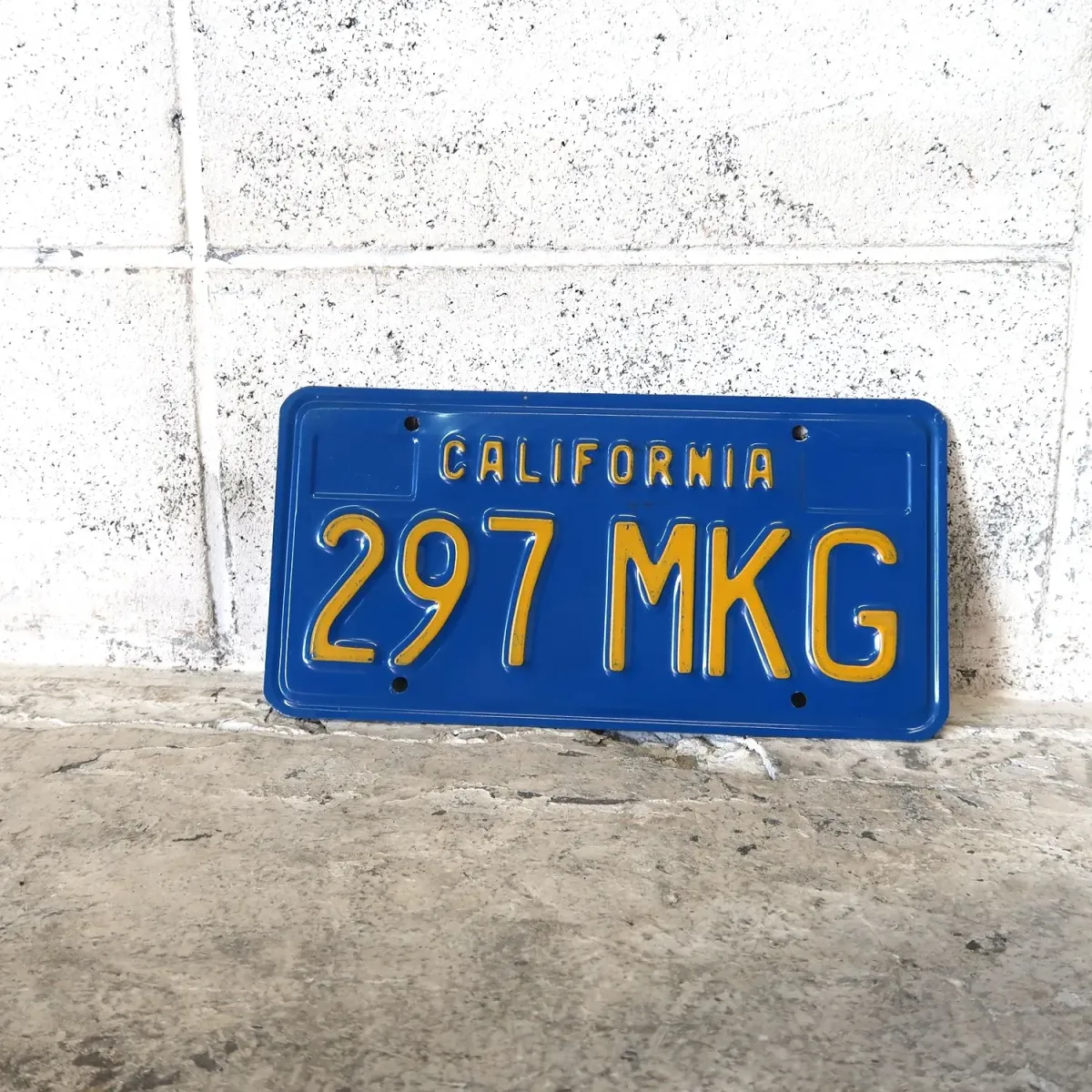 CALIFORNIA ビンテージ ナンバープレート