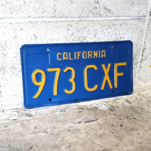 CALIFORNIA ビンテージ ナンバープレート
