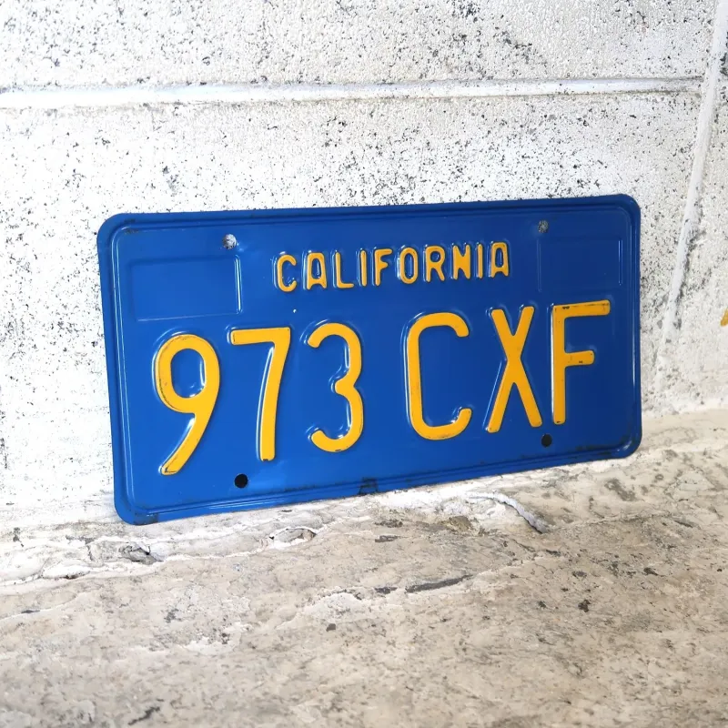 CALIFORNIA ビンテージ ナンバープレート