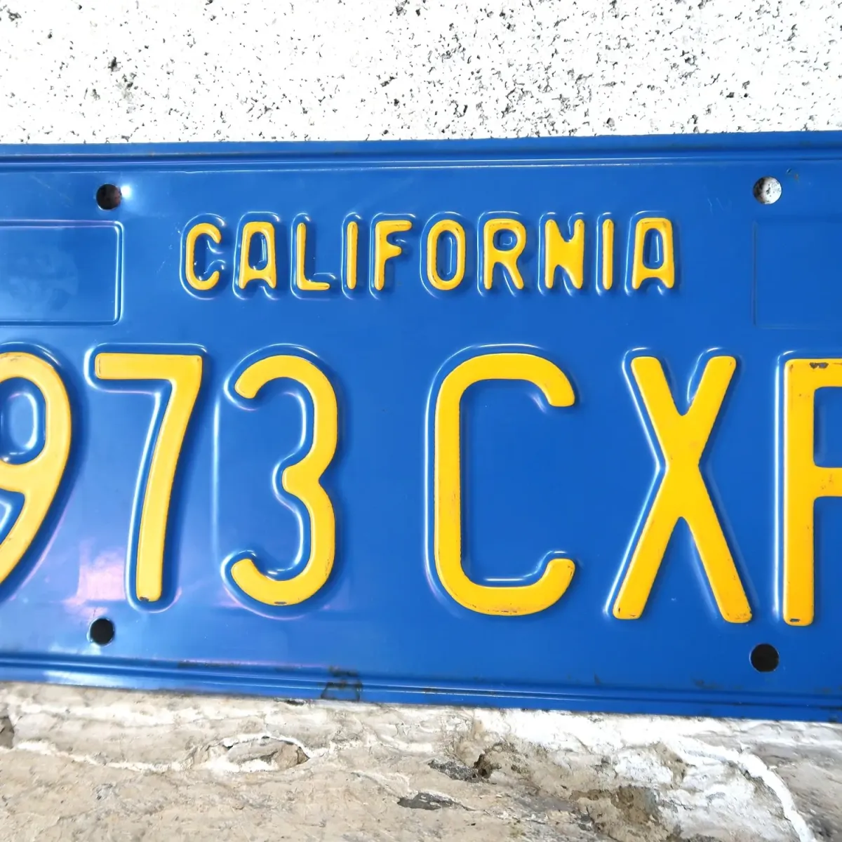 CALIFORNIA ビンテージ ナンバープレート