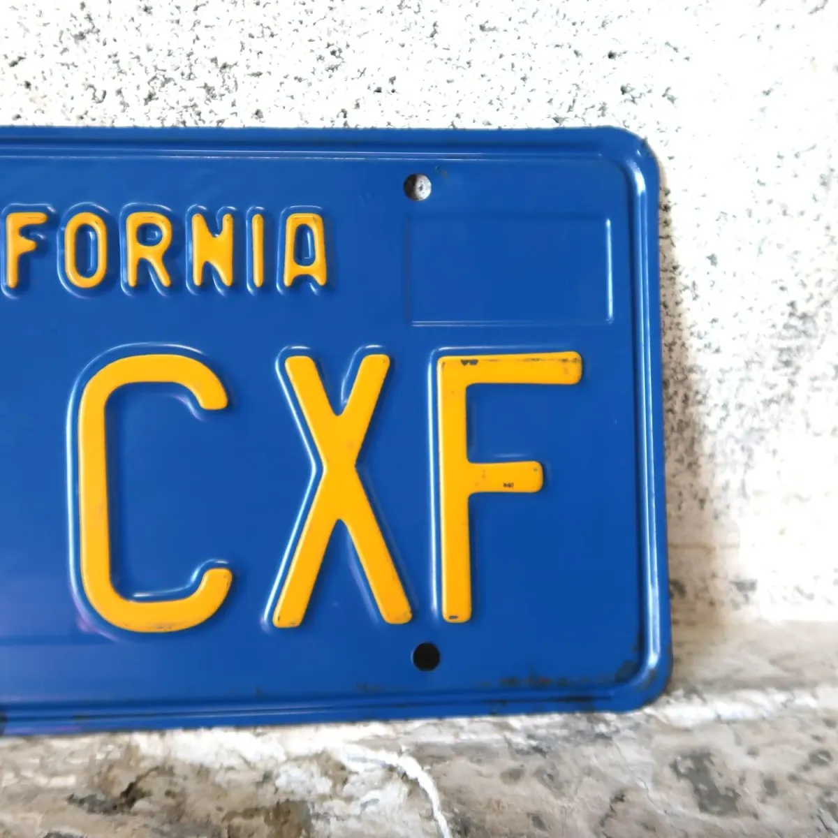 CALIFORNIA ビンテージ ナンバープレート