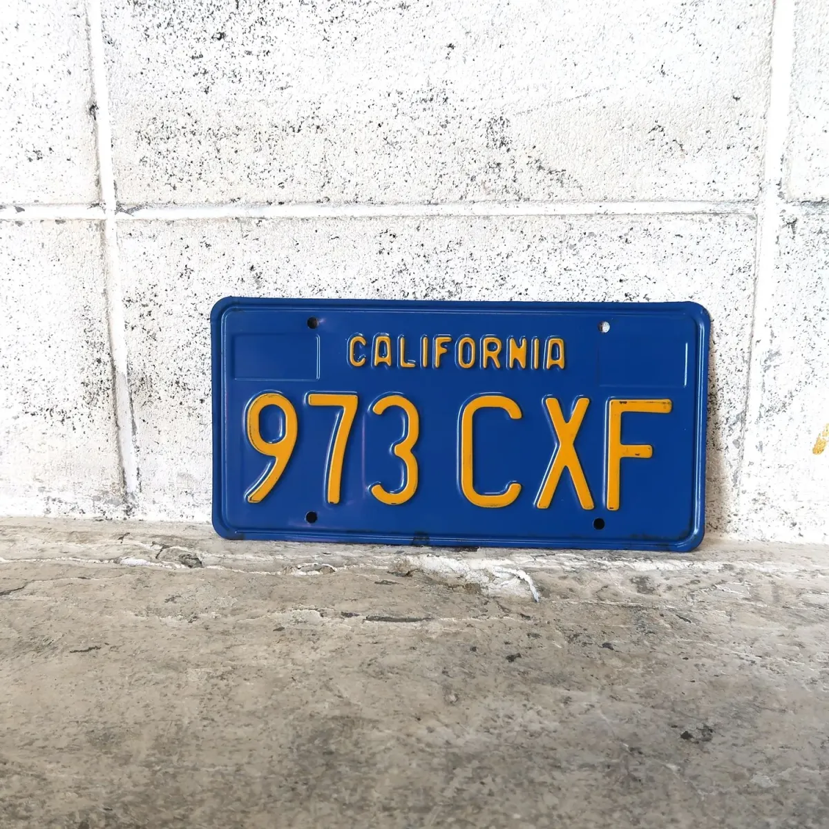 CALIFORNIA ビンテージ ナンバープレート