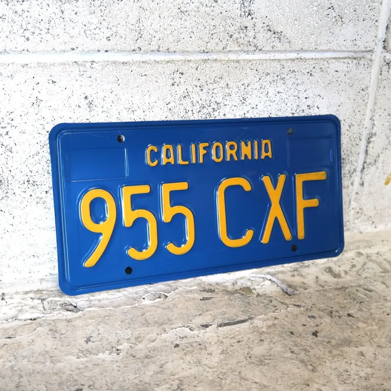 CALIFORNIA ビンテージ ナンバープレート