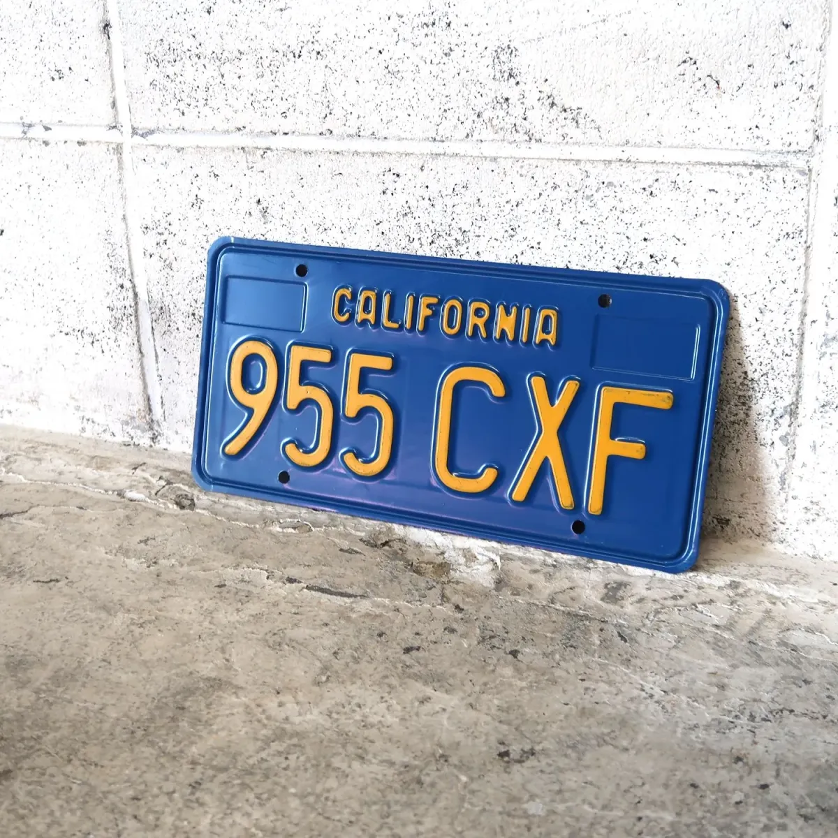 CALIFORNIA ビンテージ ナンバープレート