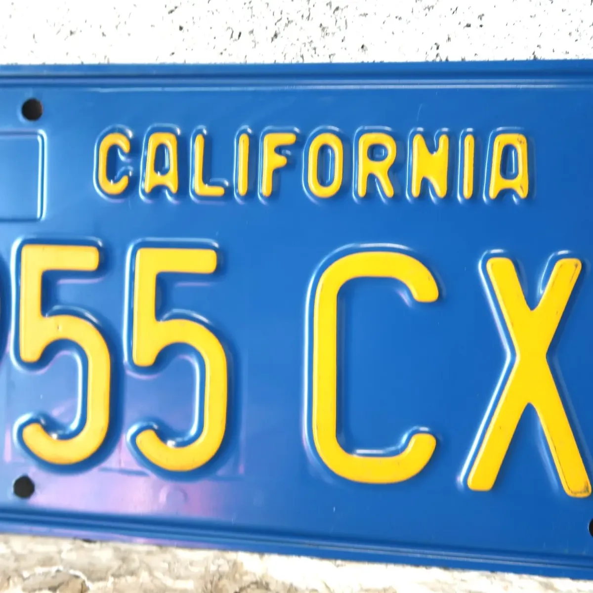 CALIFORNIA ビンテージ ナンバープレート
