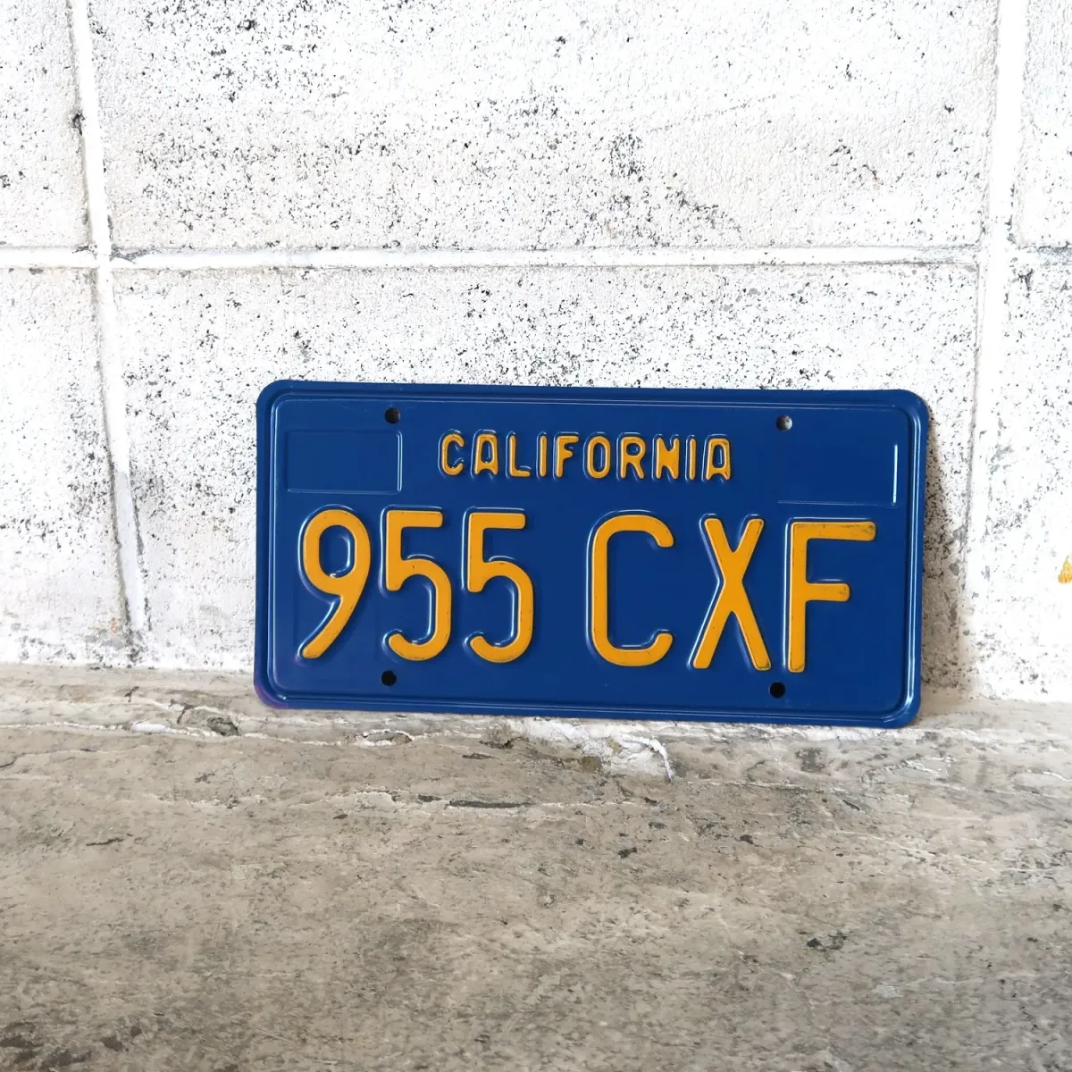 CALIFORNIA ビンテージ ナンバープレート