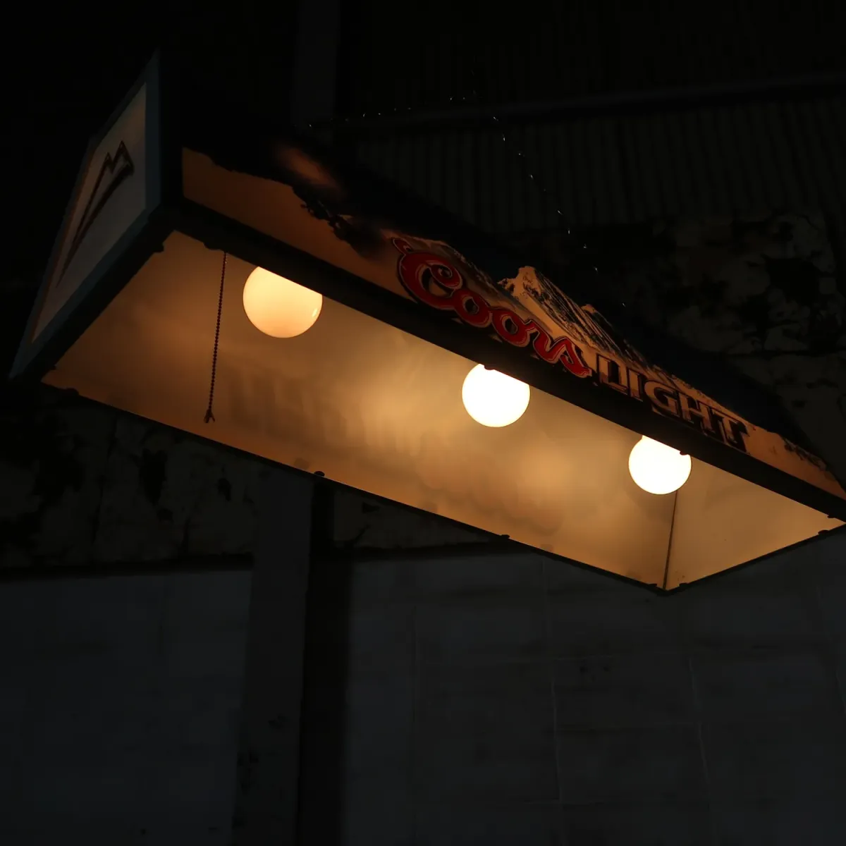 Coors LIGHT プールランプ