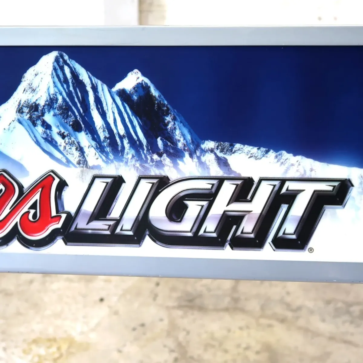 Coors LIGHT プールランプ