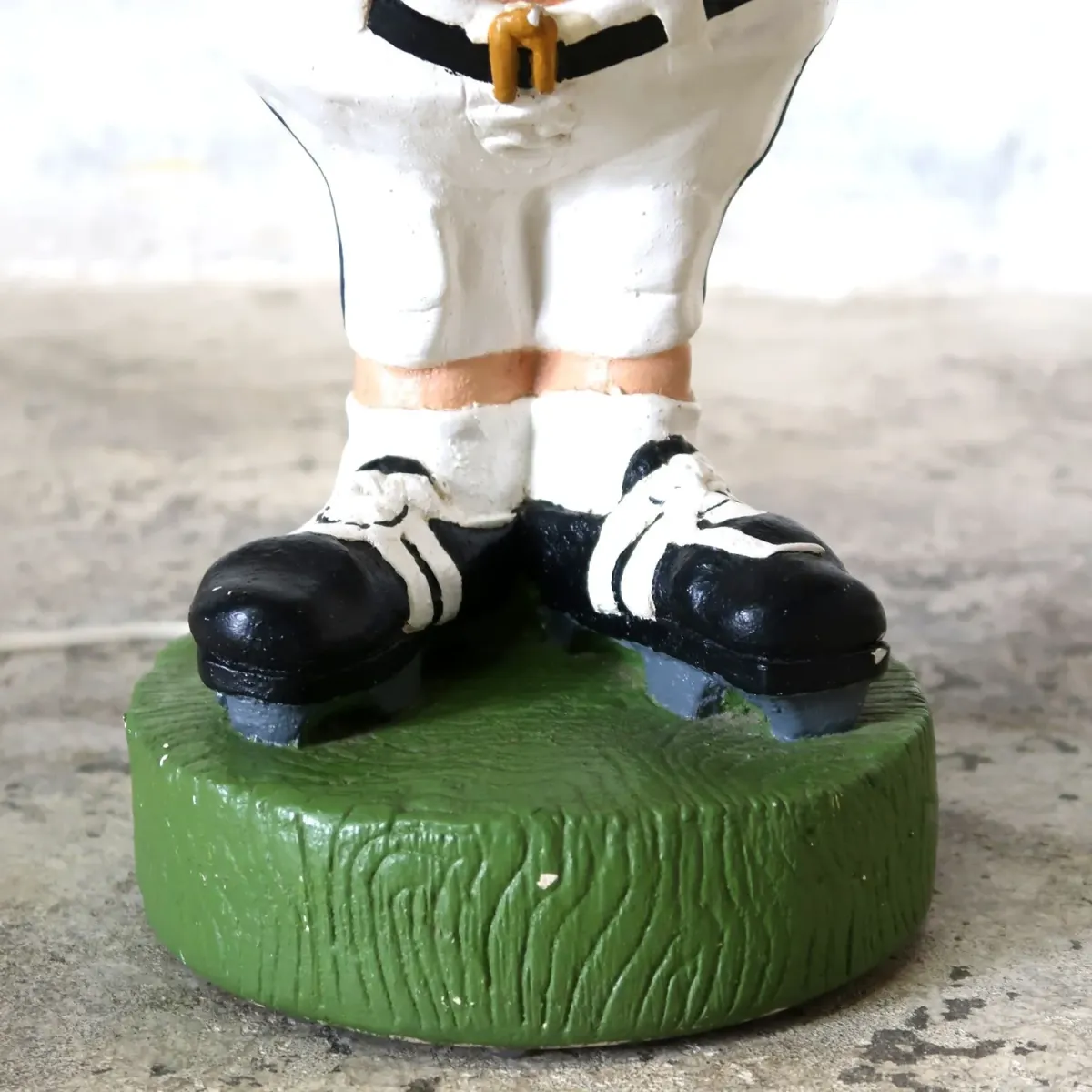 1977年製 チョークウェアベース FOOT BALLテーブルランプ