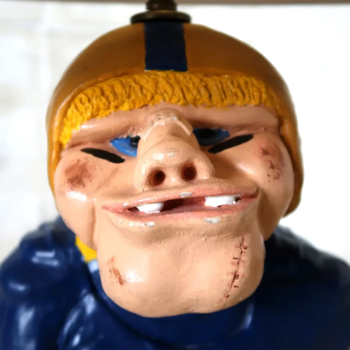 1977年製 チョークウェアベース FOOT BALLテーブルランプ