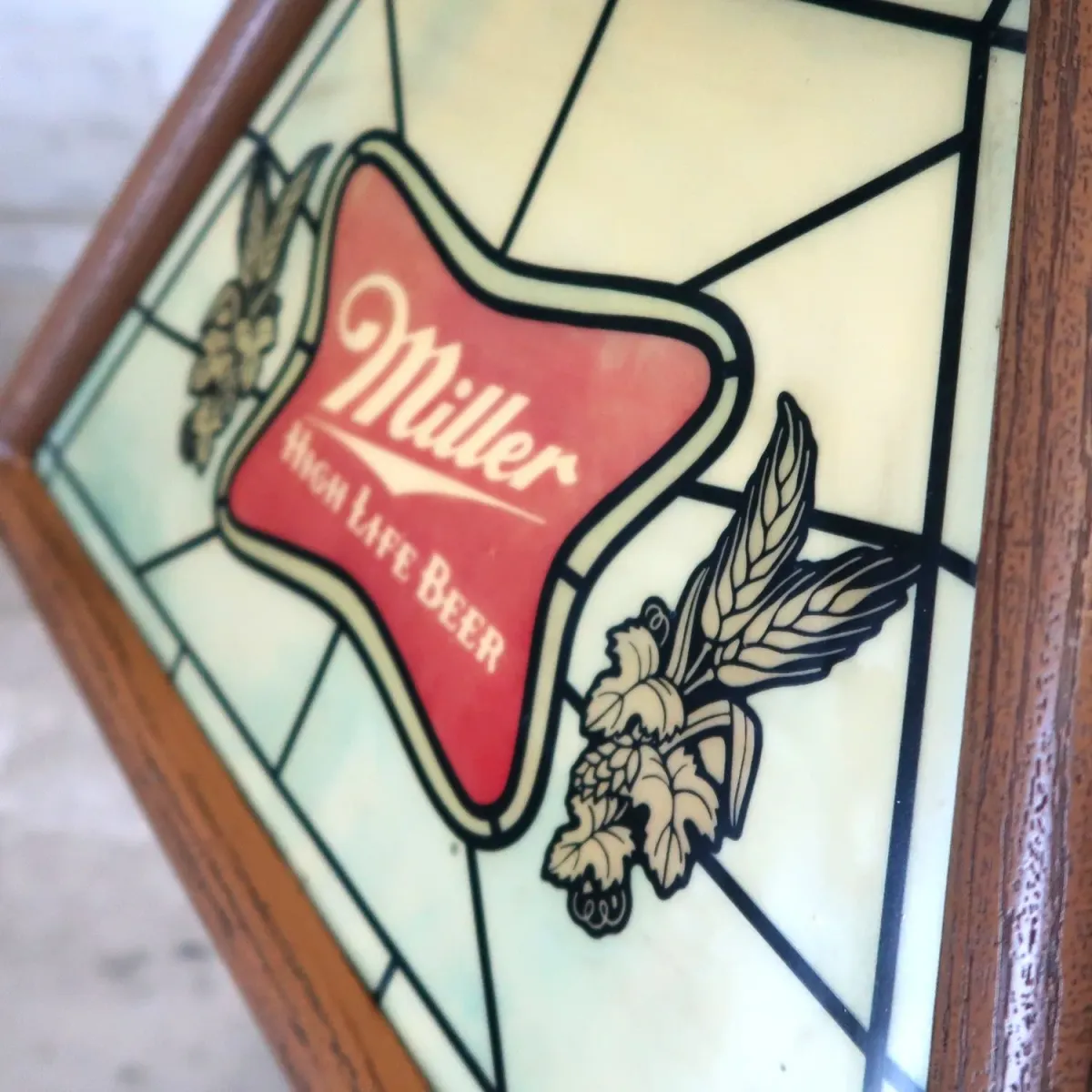 Miller HIGH LIFE ビンテージ プールランプ